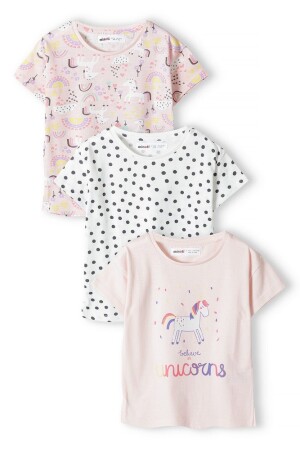 Product detail of Tričko dívčí s krátkým rukávem 3pack, Minoti, 14tee 47, Holka - 80/86 | 12-18m