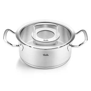 Product detail of Nízký kastrol ORIGINAL PROFI 20 cm, stříbrná, nerezová ocel, Fissler