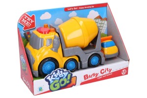 Product detail of Kiddy Auto míchačka s efekty 19,5 cm sklápěč 6,5 cm, Wiky Vehicles, W012384