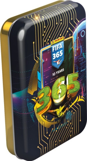 Product detail of PANINI FIFA 365 2024/2025 - ADRENALYN - plechová krabička (pocket)
