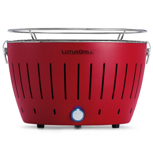 Product detail of Stolní gril na uhlí, bezkouřový, červená, LotusGrill