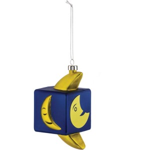 Product detail of Vánoční ozdoba CUBIK MOON, modrá, Alessi
