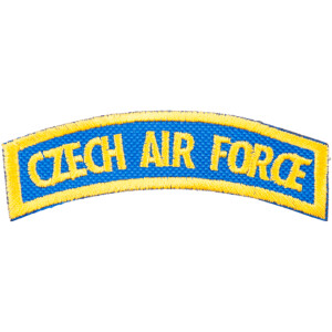 Product detail of Nášivka: CZECH AIR FORCE [oblouková] [bsz] modrá | žlutá