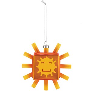 Product detail of Vánoční ozdoba CUBIK SUN, zlatá, Alessi