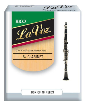 Product detail of Rico RCC10MH La Voz - Bb Clarinet Reeds Medium Hard - 10 Box