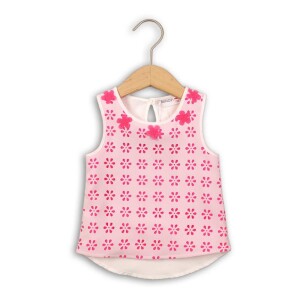 Product detail of Tílko dívčí, Minoti, perfect 8, růžová - 86/92 | 18-24m