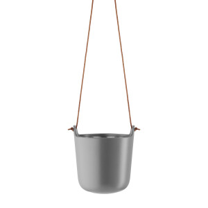 Product detail of Samozavlažovací květináč 15 cm, závěsný, ocelově šedá, Eva Solo