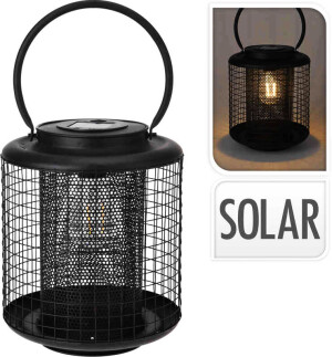 Product detail of HOMESTYLING Lucerna s LED žárovkou kovová 17 x 22 cm KO-HZ1952300