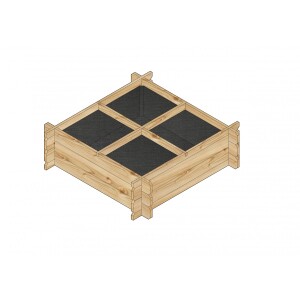 Product detail of Vyvýšený záhon LANITPLAST POTTING1 (S7279) LG2380