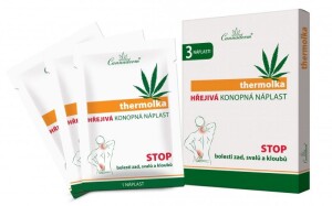 Product detail of Cannaderm Thermolka HŘEJIVÁ KONOPNÁ NÁPLAST 3 ks
