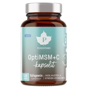 Product detail of Puhdistamo OptiMSM+C 120 kapslí