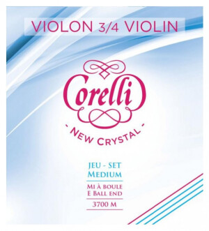 Product detail of Savarez 3700M Corelli New Crystal Violin 3/4 Set - Medium