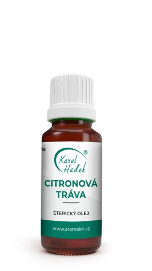 Product detail of Éterický olej Citrónová tráva Hadek velikost: 20 ml