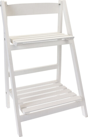 Product detail of PROGARDEN Stojan na květiny dřevěný 2 patra bílá KO-CC5046060