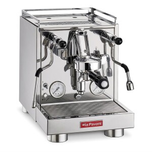 Product detail of Pákový kávovar CELLINI EVOLUZIONE, poloprofesionální, stříbrná, La Pavoni