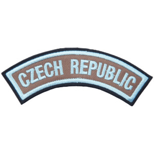 Product detail of Nášivka: CZECH REPUBLIC - domovenka AČR [bsz] béžová | modrá