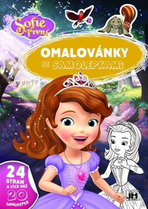 Product detail of Omalovánky A4 se samolepkami Sofie První
