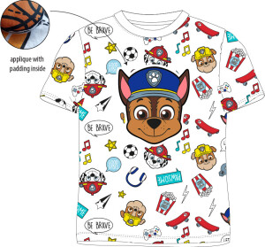 Product detail of Paw Patrol - Tlapková patrola -Licence Chlapecké tričko - Paw Patrol 52021702, bílá Barva: Bílá, Velikost: 128
