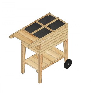 Product detail of Vyvýšený záhon / truhlík LANITPLAST STILT1 (S7290) LG2384