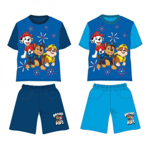Product detail of Paw Patrol - Tlapková patrola -Licence Chlapecký letní komplet - Paw Patrol 670, tmavě modrá Barva: Modrá tmavě, Velikost: 122