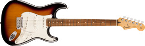Product detail of Fender Player Stratocaster Pau Ferro Fingerboard - Anniversary 2-Color Sunburst