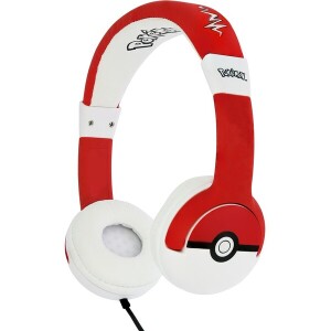 Product detail of OTL dětská náhlavní sluchátka s motivem Pokémon červené
