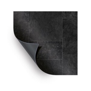 Product detail of VágnerPool bazénová fólie AVfol Relief - 3D Black Marmor Tiles, 1,65m šíře, 1,6mm, 20m role