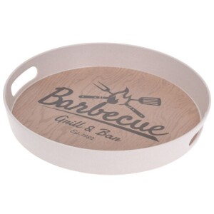 Product detail of EXCELLENT Kulatý servírovací podnos 30 cm Barbeque KO-177600260barb