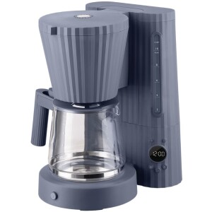 Product detail of Kávovar na překapávanou kávu PLISSÉ 1,5 l, šedá, Alessi