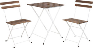 Product detail of PROGARDEN Zahradní nábytek stůl + 2 židle skládací BISTRO KO-VN3000020