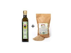 Product detail of Bio-Detox Zvýhodněný balíček Olej 500ml + Ostropestřec mariánský DRCENÝ 500g