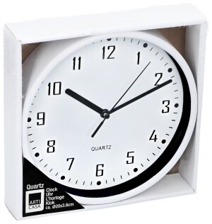 Product detail of ARTICASA Nástěnné hodiny 20 cm bílá ED-224295bila