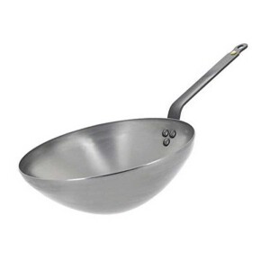 Product detail of Wok MINERAL B 28 cm, s plochým dnem, železo, de Buyer