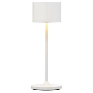 Product detail of Přenosná stolní lampa FAROL MINI 19,5 cm, LED, bílá, hliník, Blomus