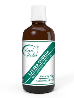 Product detail of Éterický olej Litsea Cubeba Hadek velikost: 100 ml