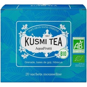 Product detail of Ovocný čaj AQUA FRUTTI, 20 mušelínových sáčků, Kusmi Tea