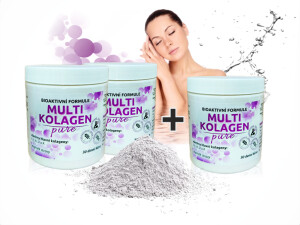 Product detail of Bio-Detox MULTI KOLAGEN Pure 300g 2 + 1 ZDARMA