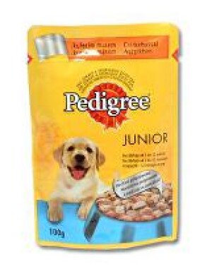 Product detail of Pedigree kapsa Junior kuřecí s rýží v želé 100g + Množstevní sleva