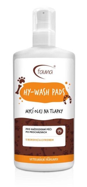 Product detail of Aromafauna HY-Wash Pads mycí olej na tlapky velikost: 200 ml