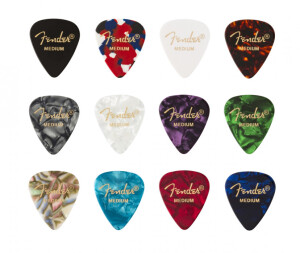 Product detail of Fender 351 Shape  Celluloid Medley  Medium 12ks