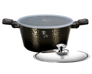 Product detail of BERLINGERHAUS Kastrol s titanovým povrchem 24 cm Primal Gloss Collection 2 poklice BH-6572