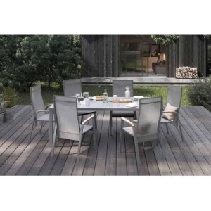 Product detail of Zumm Garden Furniture® Zahradní nábytek oviedo teak šedá