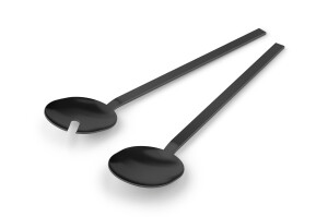 Product detail of salátový servírovací set nerezový černý ZACK