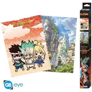 Product detail of Set 2 plakátů Dr. Stone - Artworks (52x38 cm)