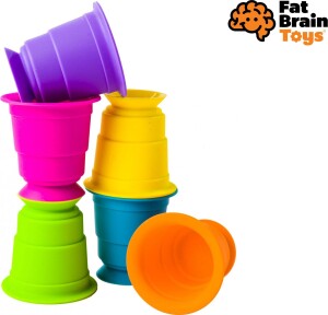 Product detail of Fat Brain přísavkové kelímky Suction Kupz 6 ks