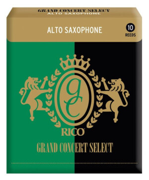 Product detail of Rico RGC10ASX350 - Grand Concert Select - Alto Sax Reeds 3.5 - 10 Box