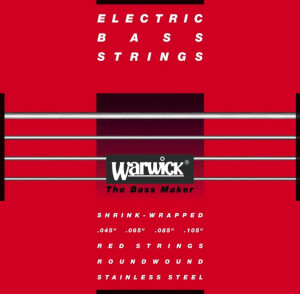 Product detail of Warwick 42200 - Red Label 4-string Set M - .045 - .105