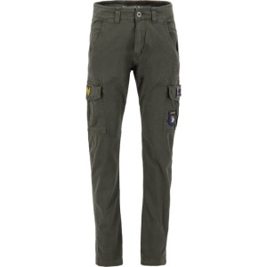 Product detail of Alpha Industries Kalhoty  Petrol Patch Pants greyblack 32