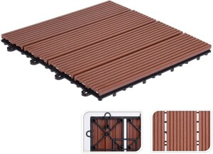 Product detail of PROGARDEN Dlaždice terasové sada 6 ks polywood KO-X64000010