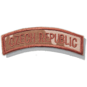 Product detail of Nášivka: CZECH REPUBLIC [oblouková] [ssz] vz. 95 béžový | hnědá